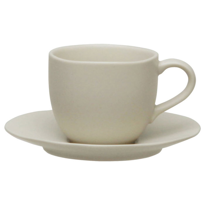 Avet Taza de té con plato Cobble 280 ml Avet Taza de té con plato Cobble 280 ml